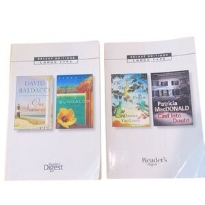Readers Digrst large print set of 4 novels